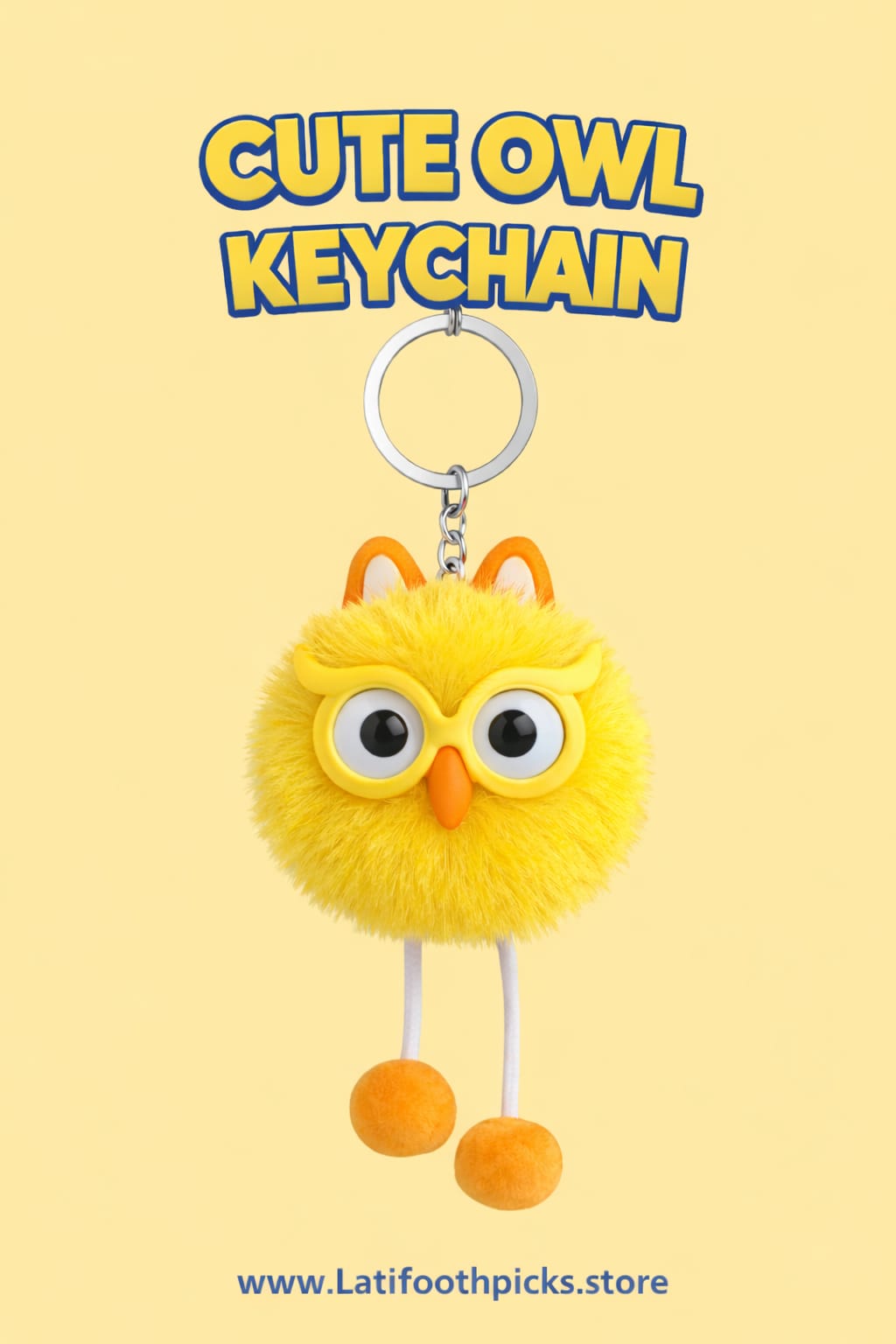Key Ring Owl Soft I Colourful I Handbag Key Ring