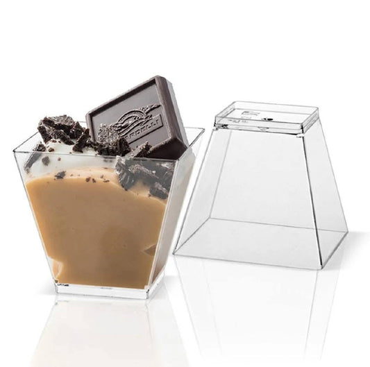 Acrylic Dessert Cup I 1 PCS I Square Shape
