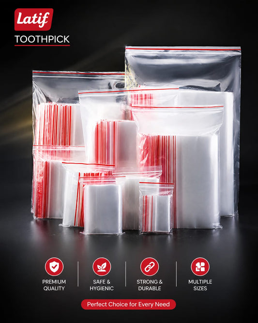 Zipper Lock Poly Bag I 9x12 inch I 5pcs (2Kg)