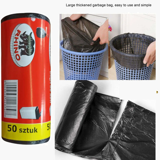 Recycle bin Garbege Poly Bag Roll I 50 Pcs I 35 Liter garbage bag