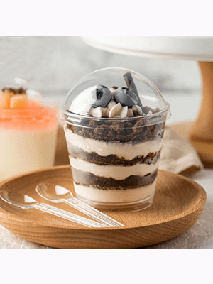Acrylic Dessert Cup I 1 PCS I Round Shape
