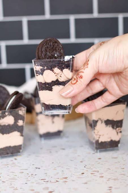 Acrylic Dessert Cup I 1 PCS I Tall Square Shape