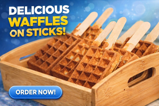 Waffle Stick I 6 inch I 50 Pcs Stick